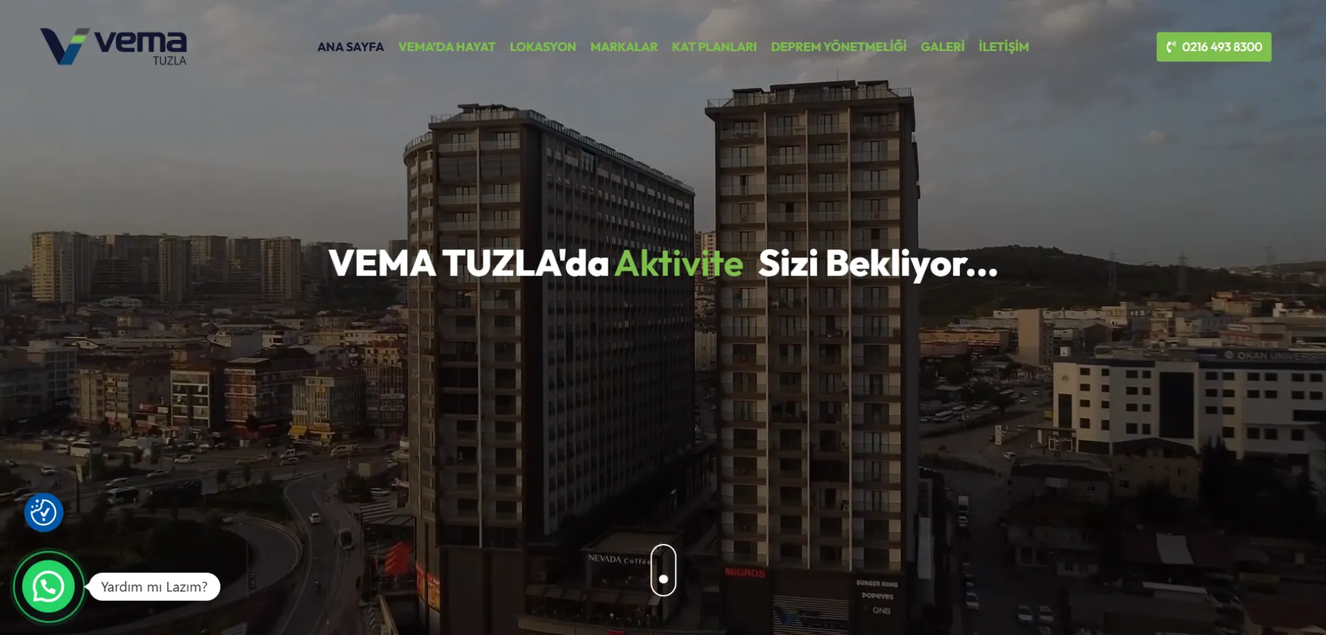 Vema Tuzla Web Sitesi